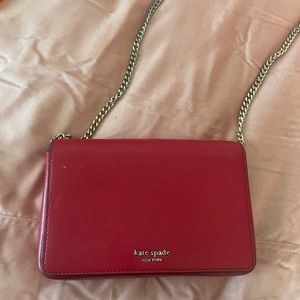 Red Kate spade purse